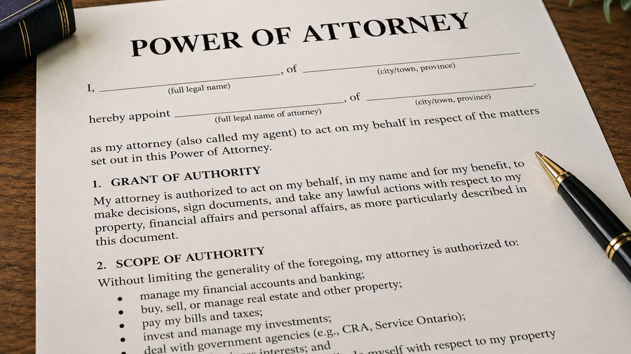 No Power of Attorney in Ontario? It'll Cost Your Loved Ones